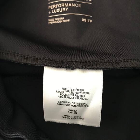 Mondetta Pant Women XS Straight Wide Leg Slit Yoga Knit Seams Flowy Loose Active - Picture 11 of 12